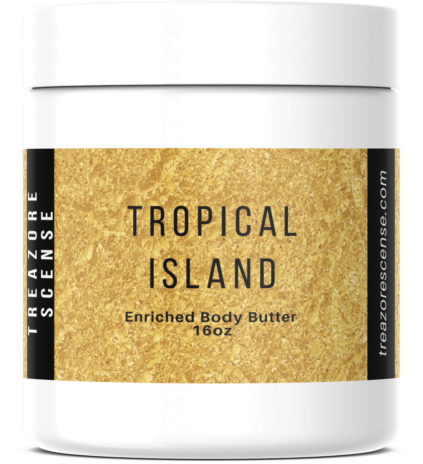 Beurre corporel des îles tropicales