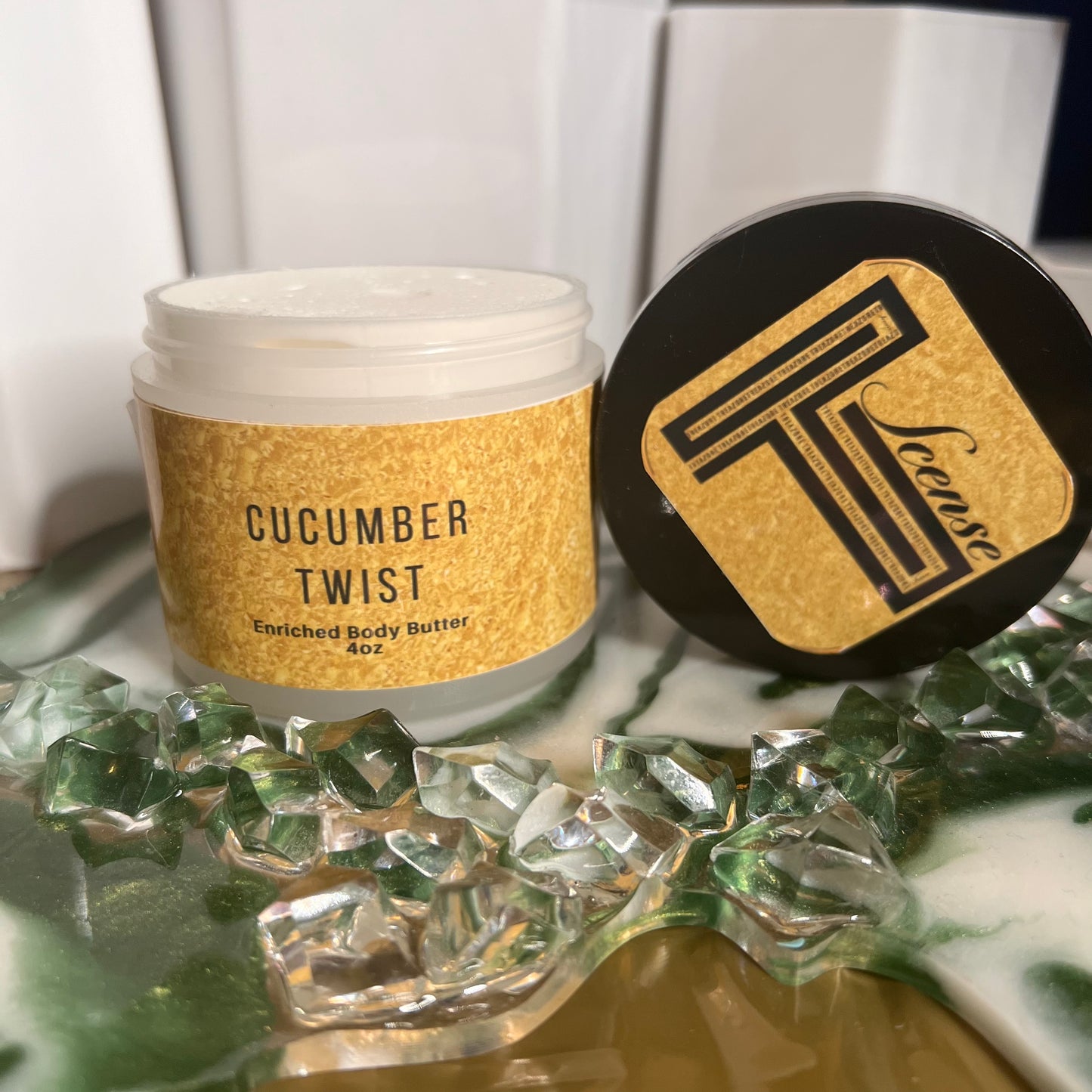 Beurre corporel au concombre (TBT UNIQUEMENT)